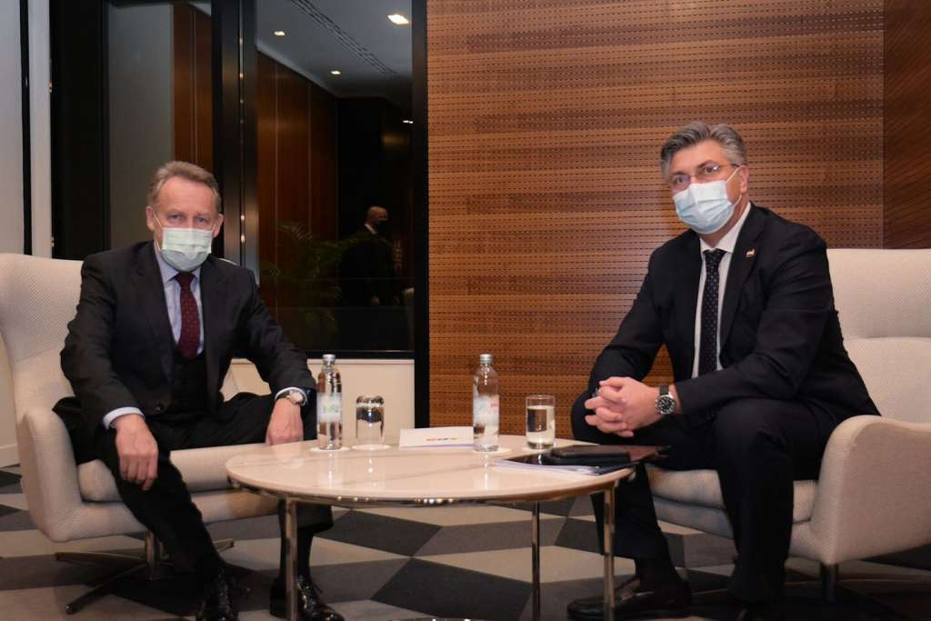 Izetbegović i Plenković suglasni da treba postići konsenzus oko Izbornog zakona