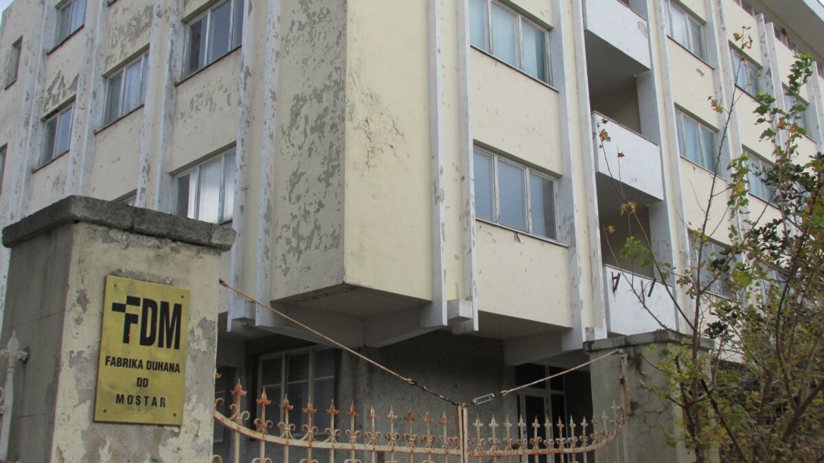 Inicijativa: Utvrditi okolnoti propadanja Fabrike duhana Mostar