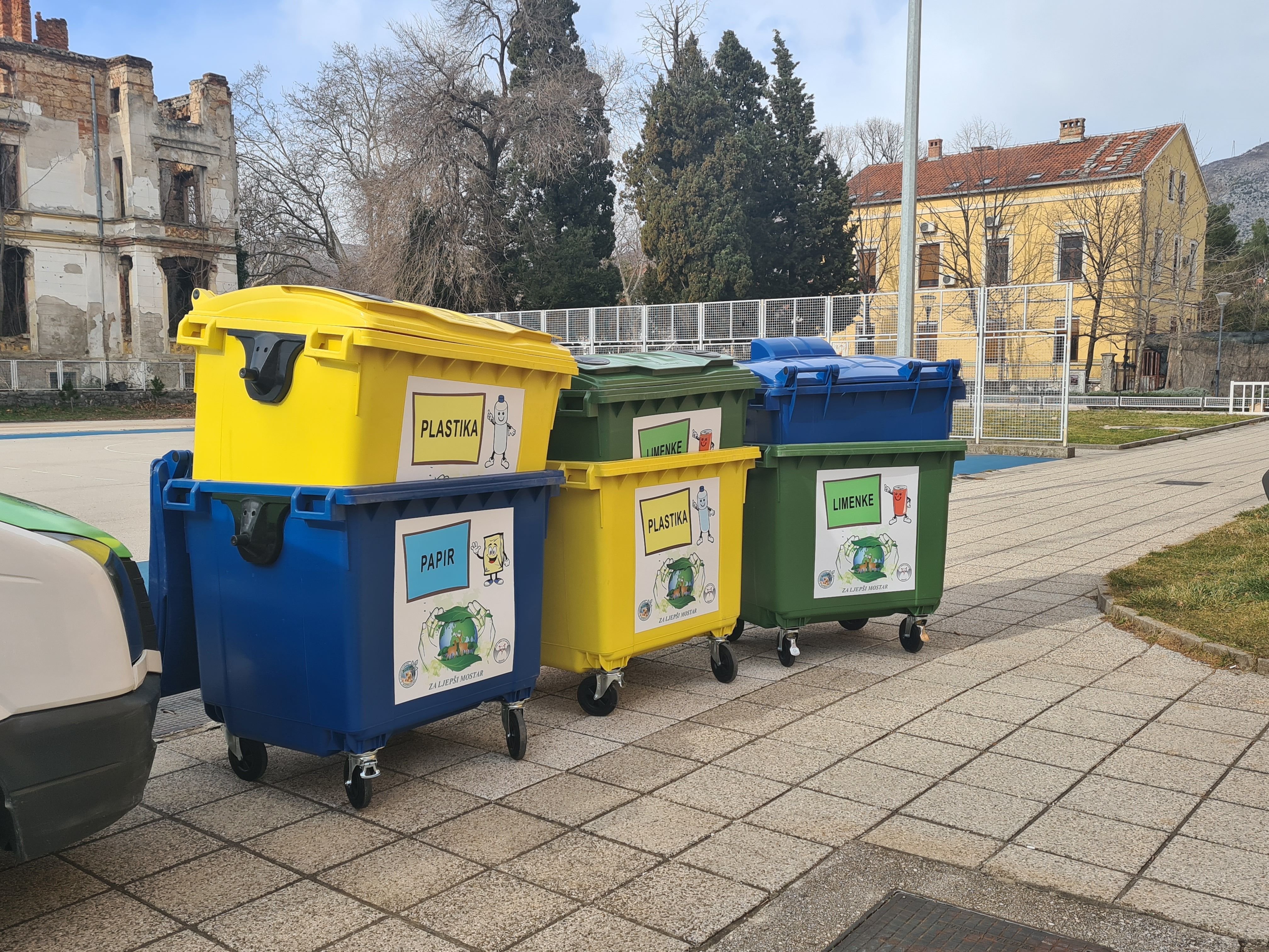 U Mostaru počeo projekt odvajanja otpada
