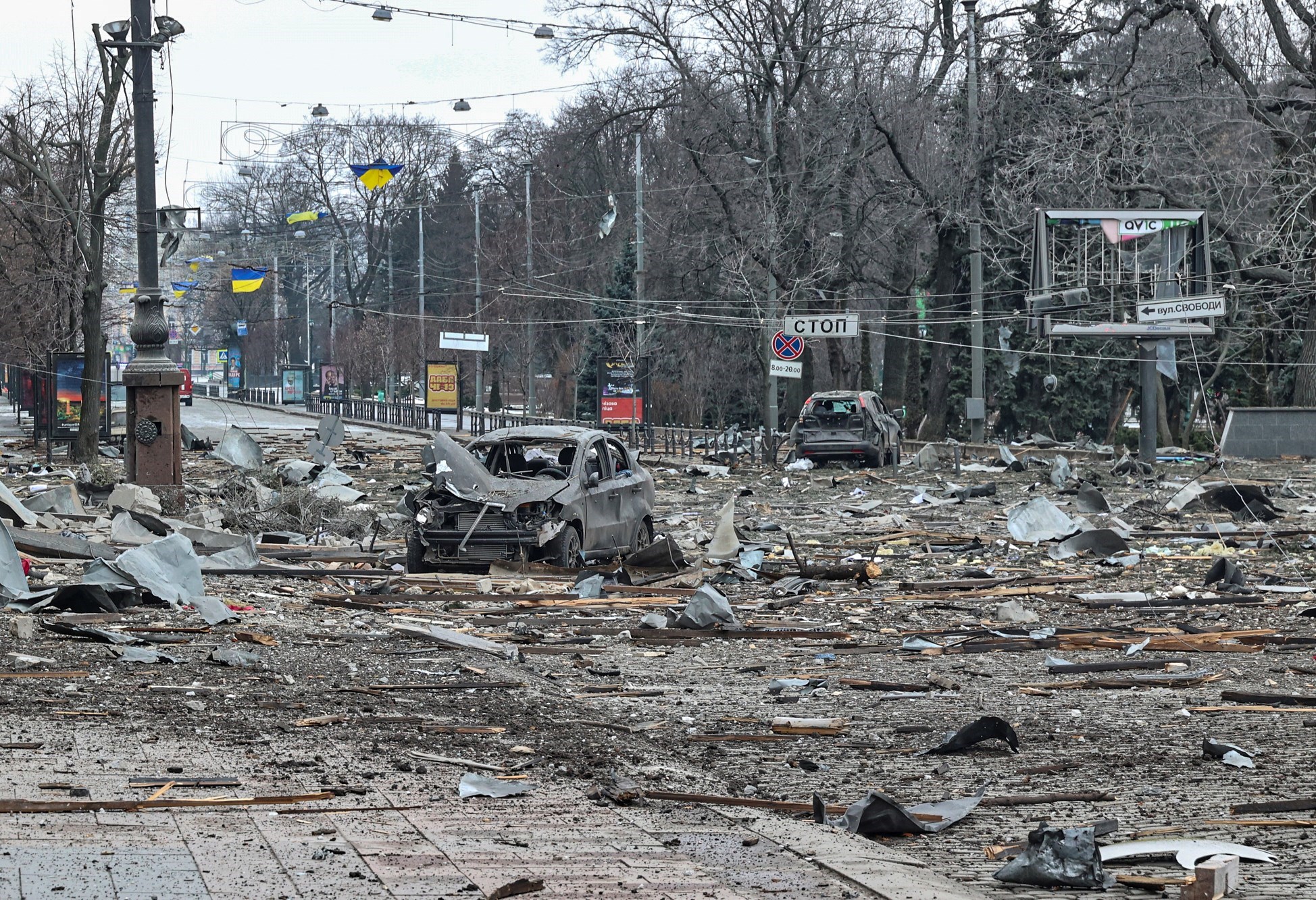 Fotografije iz Harkiva nakon brutalnog ruskog raketnog napada