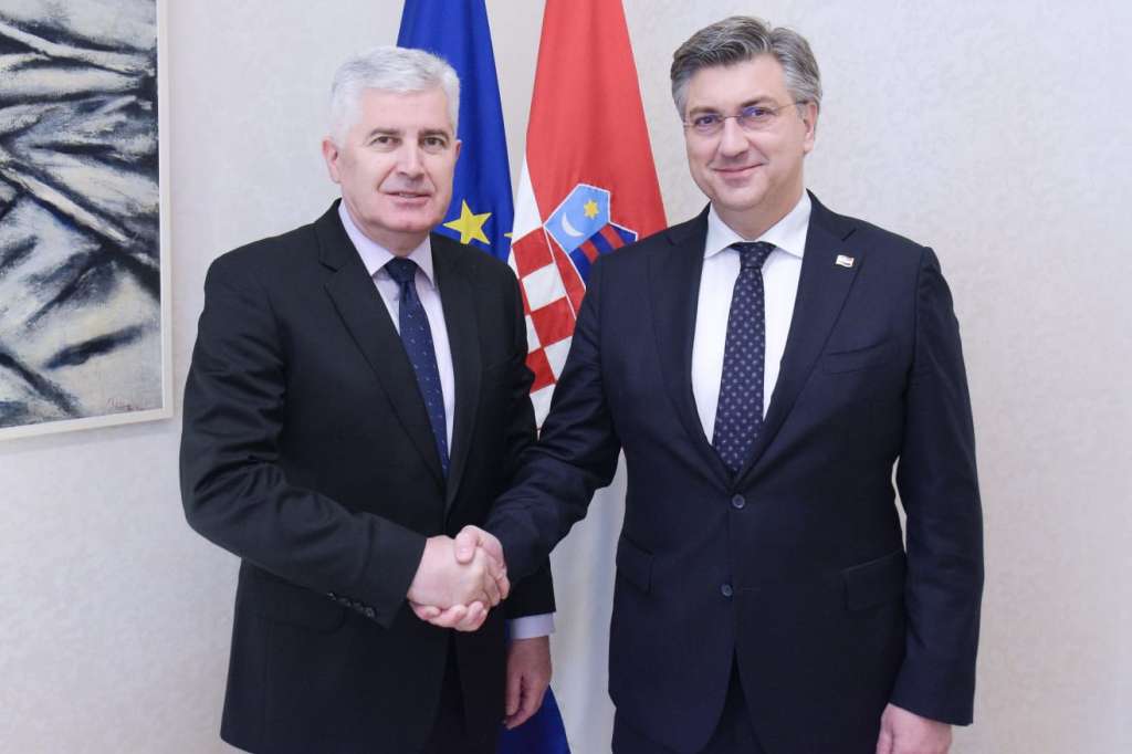 Čović i Plenković: Zaključci Europskog vijeća jak poticaj za postizanje dogovora o Izbornom zakonu