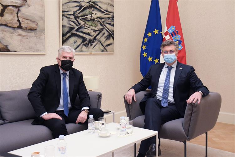 Plenković i Čović razgovarali o BiH i Ukrajini