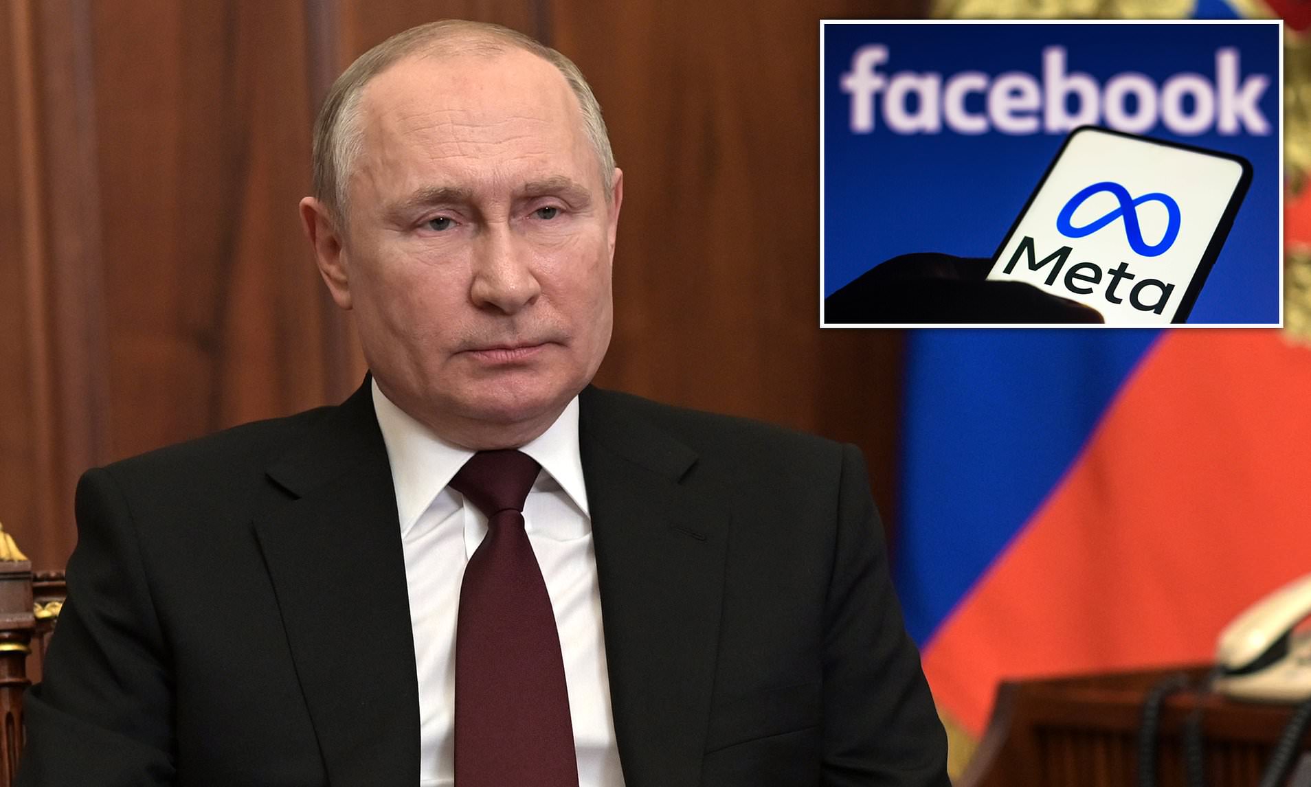 RUSIJA ZABRANILA FACEBOOK! Putin: ‘Spreman sam okončati invaziju ako ispunite sve moje uvjete!‘