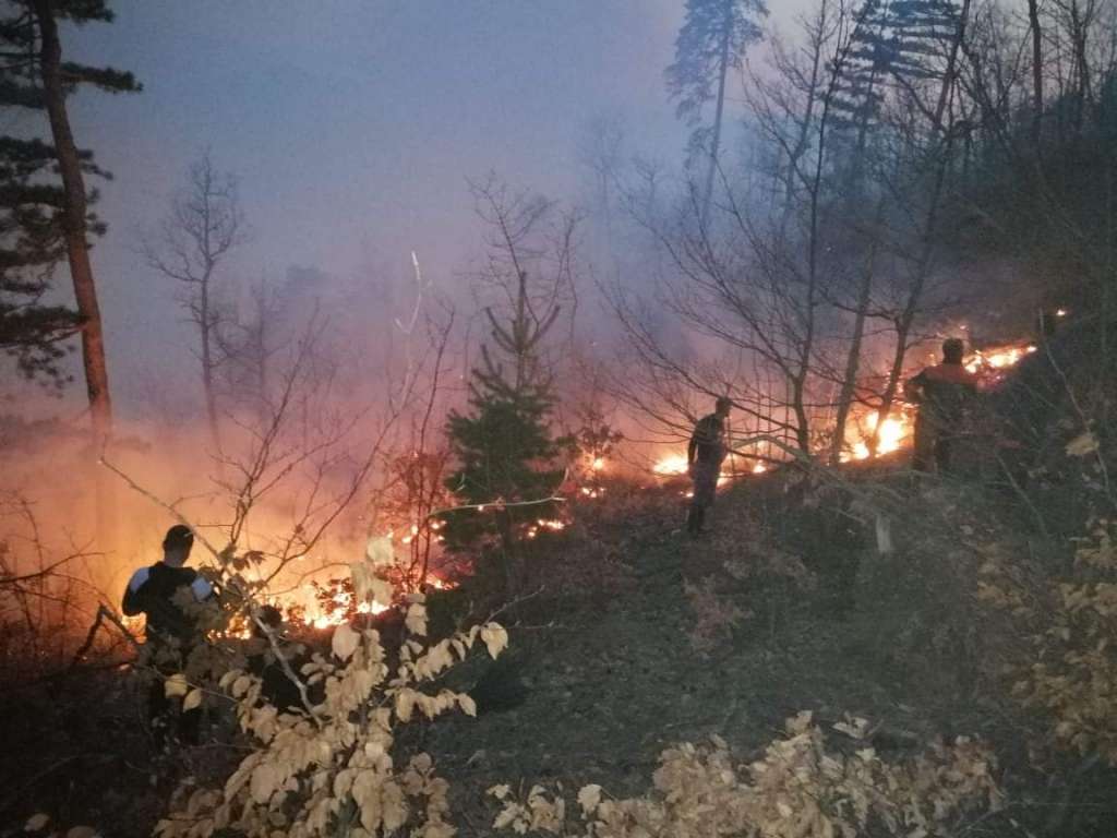 Šumari i vatrogasci nadaju se kiši