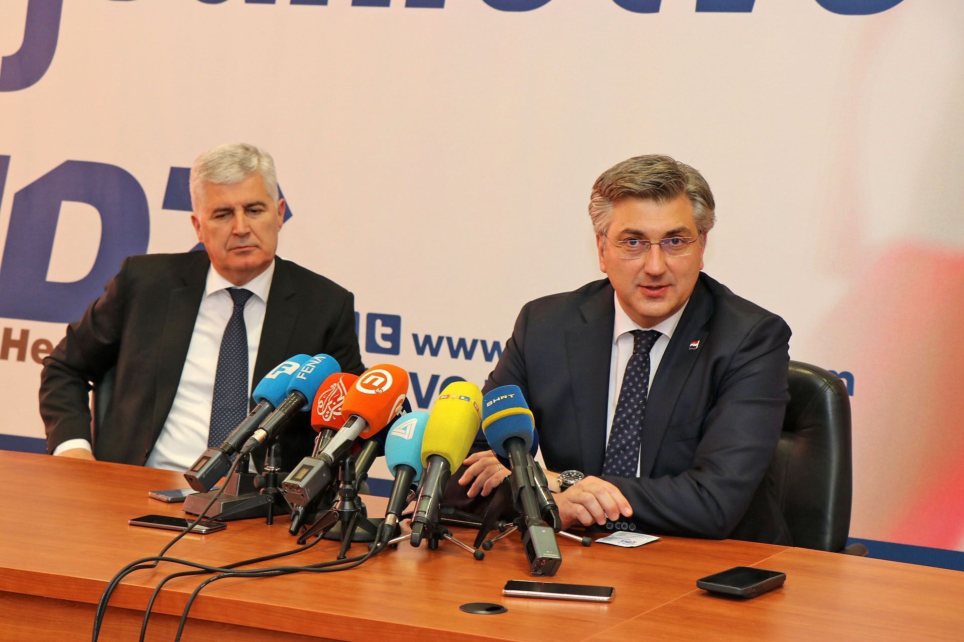 Plenković: Želimo obnoviti savezništvo između Hrvata i Bošnjaka