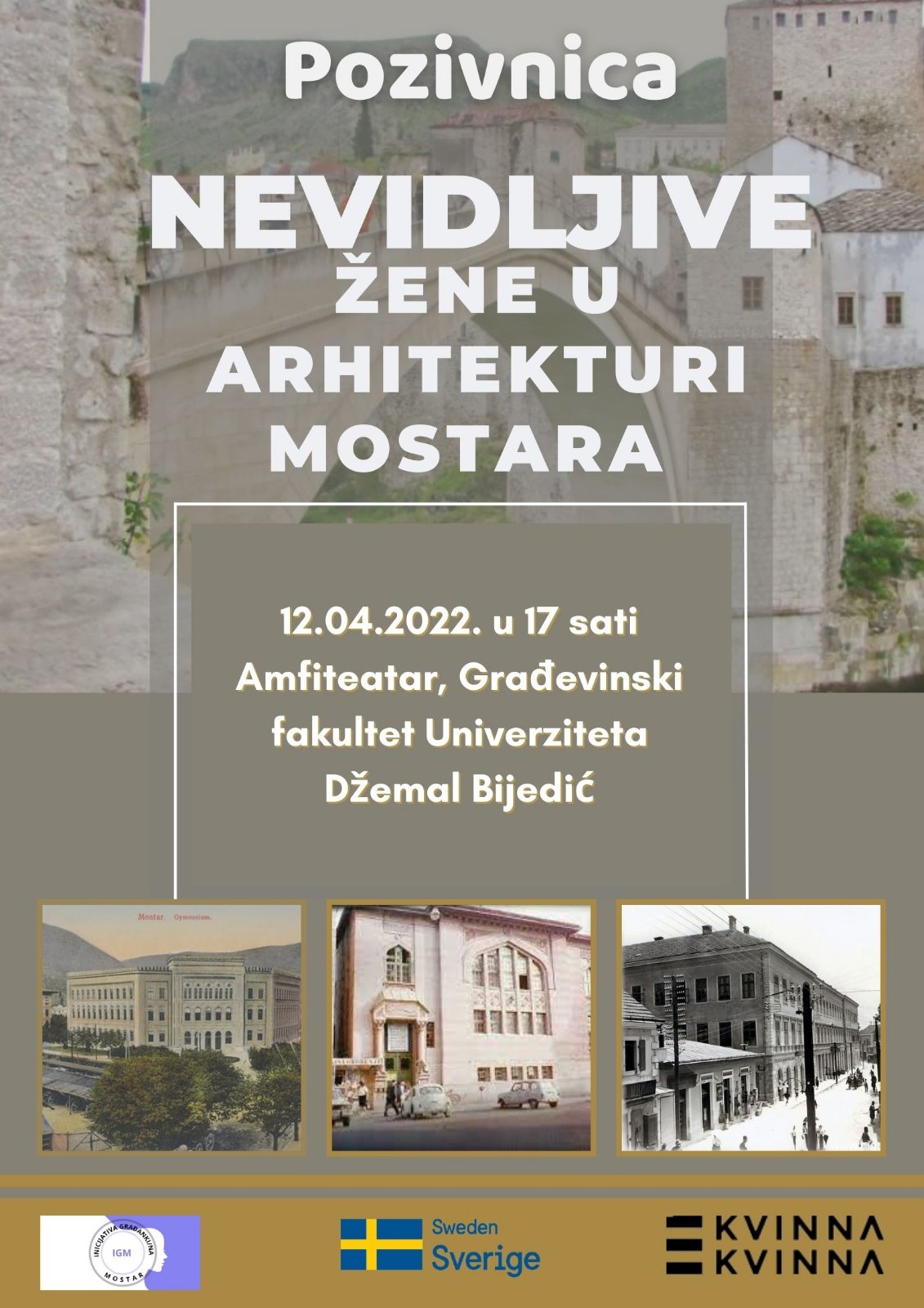 'Nevidljive žene u arhitekturi Mostara'