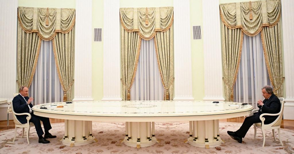 Putin se sastao s tajnikom UN-a i vratio slavni stol