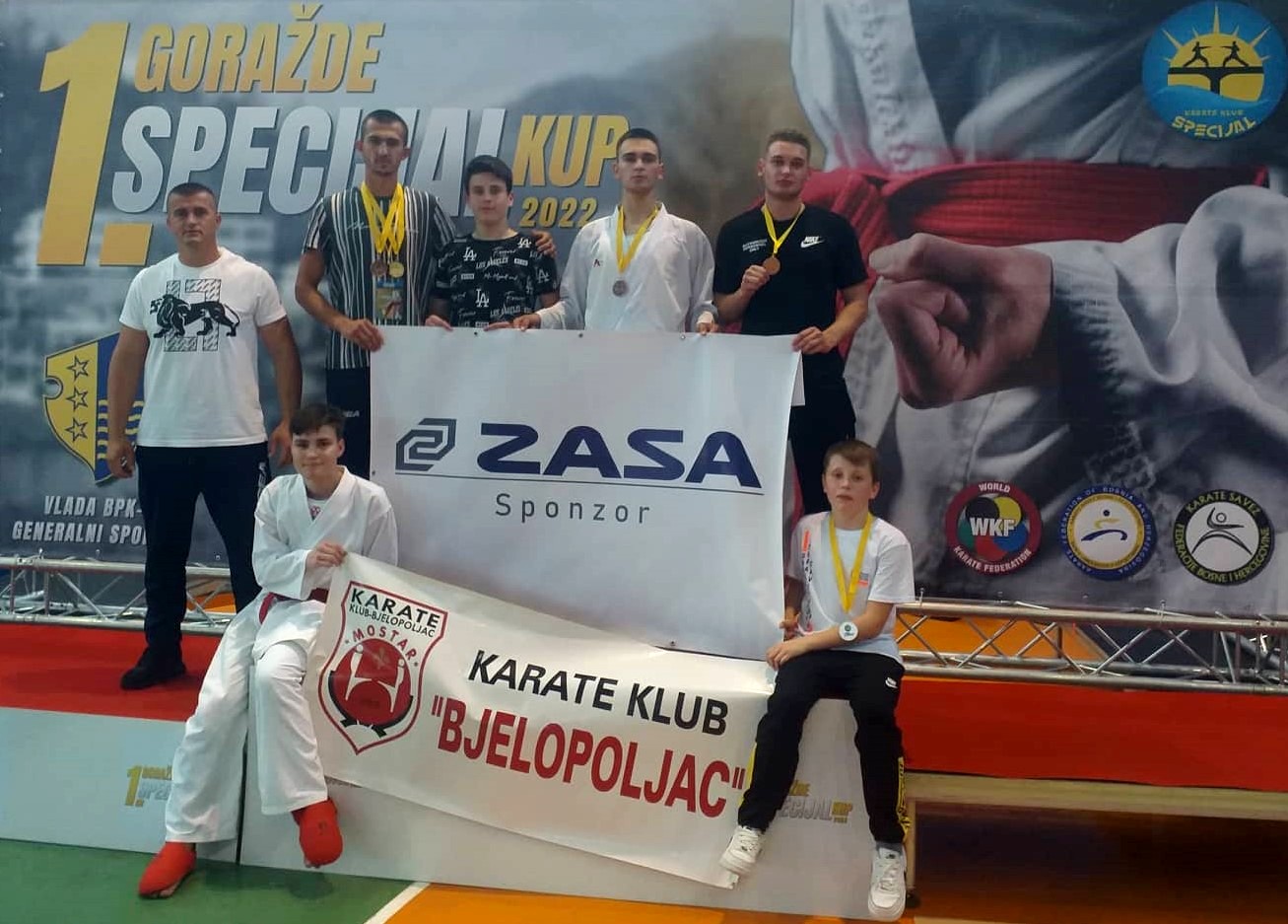 Pet medalja za Bjelopoljac u Goraždu