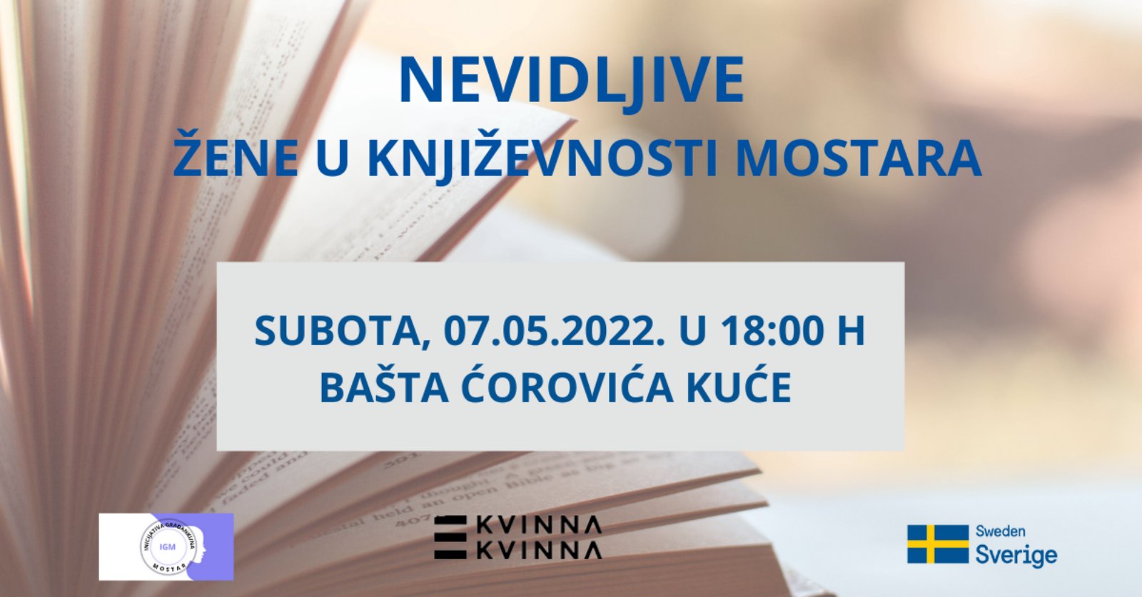 Nevidljive žene u književnosti Mostara