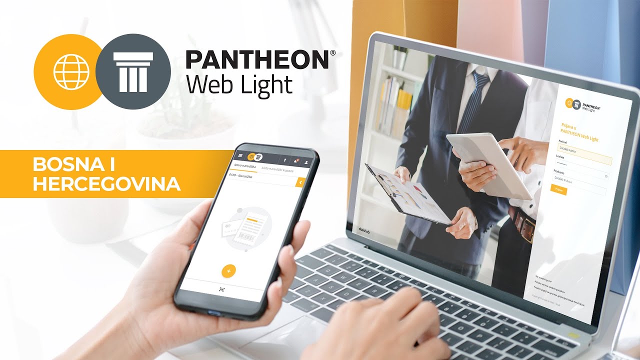 Zakoračite u svijet modernog poslovanja uz PANTHEON Web Light