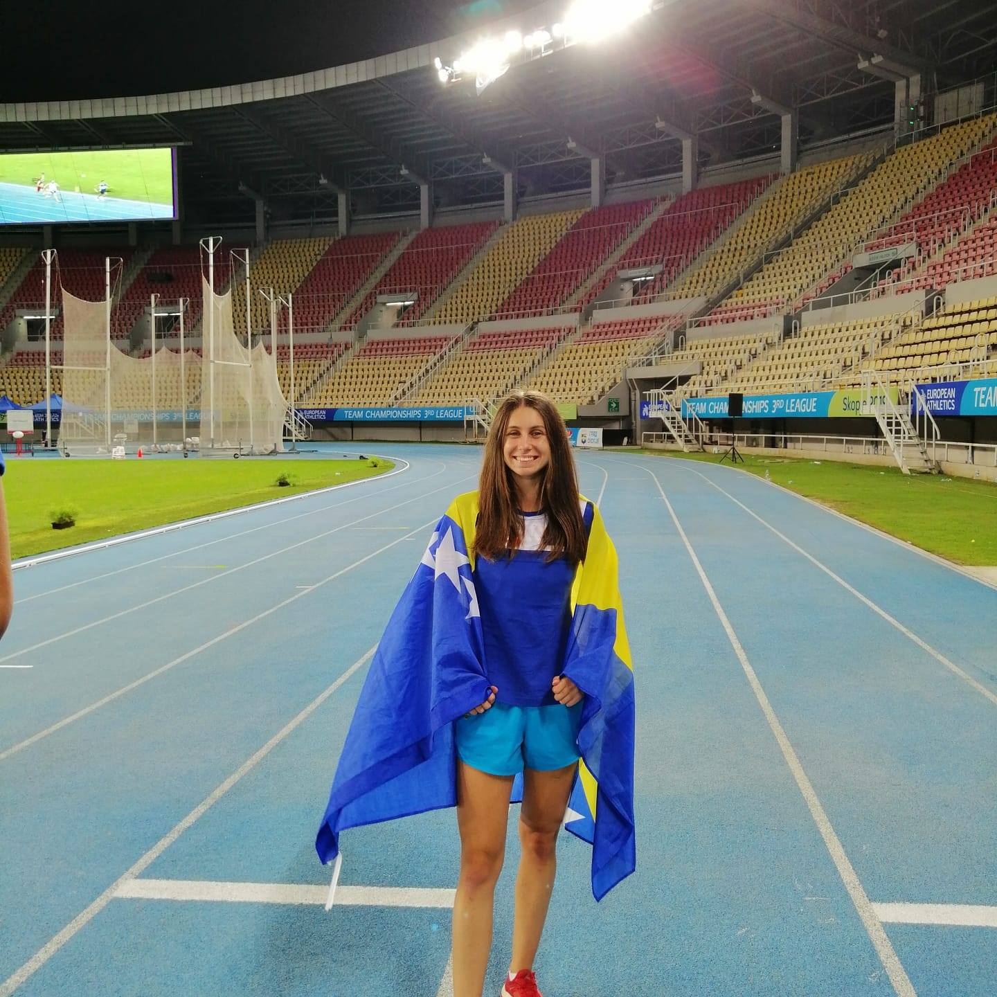 ALMA HRNJIĆ, BH. ATLETIČARKA GODINE: Velika čast mi je što se moje ime našlo pored Amela Tuke