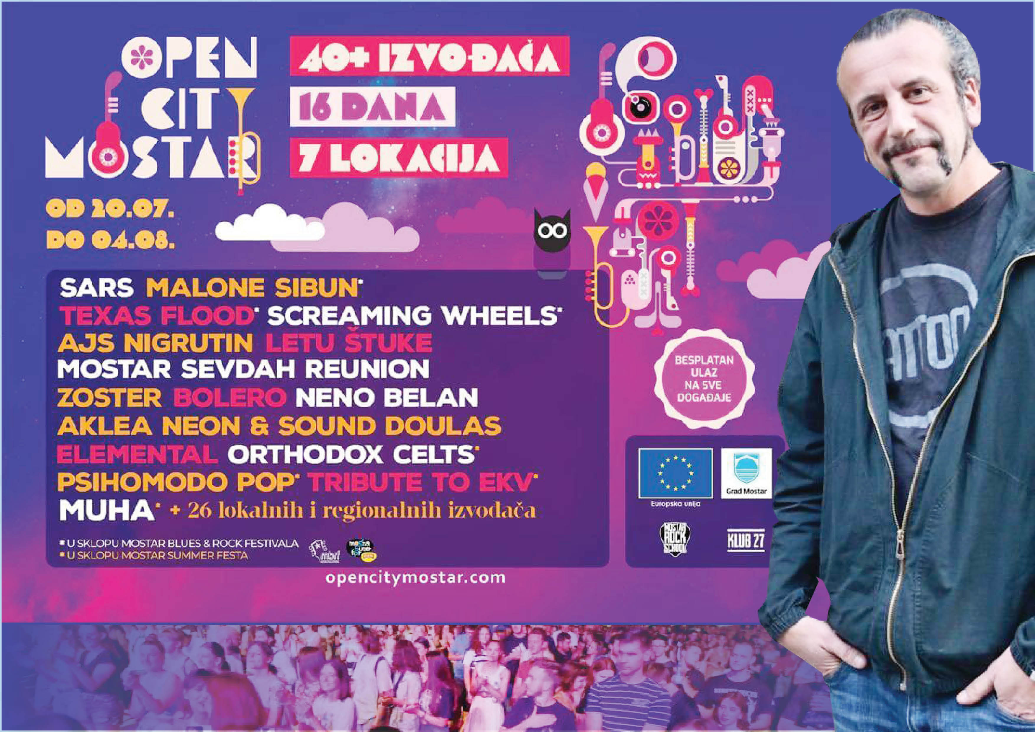 Festival koji Mostaru može donijeti puno pozitivnih stvari