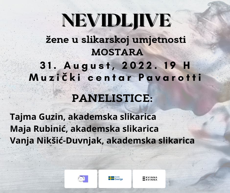 Panel diskusiju na temu „Nevidljive žene u slikarskoj umjetnosti Mostara“