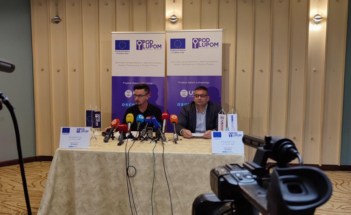 Koalicija “Pod lupom” iznijela prve nalaze posmatranja, najučestalija nepravilnost preuranjena izborna kampanja