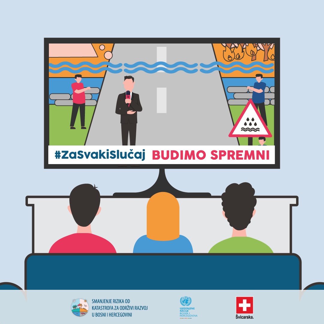'Za svaki slučaj – budimo spremni': Kampanja osvještavanja o prevenciji i pripravnosti na katastrofe