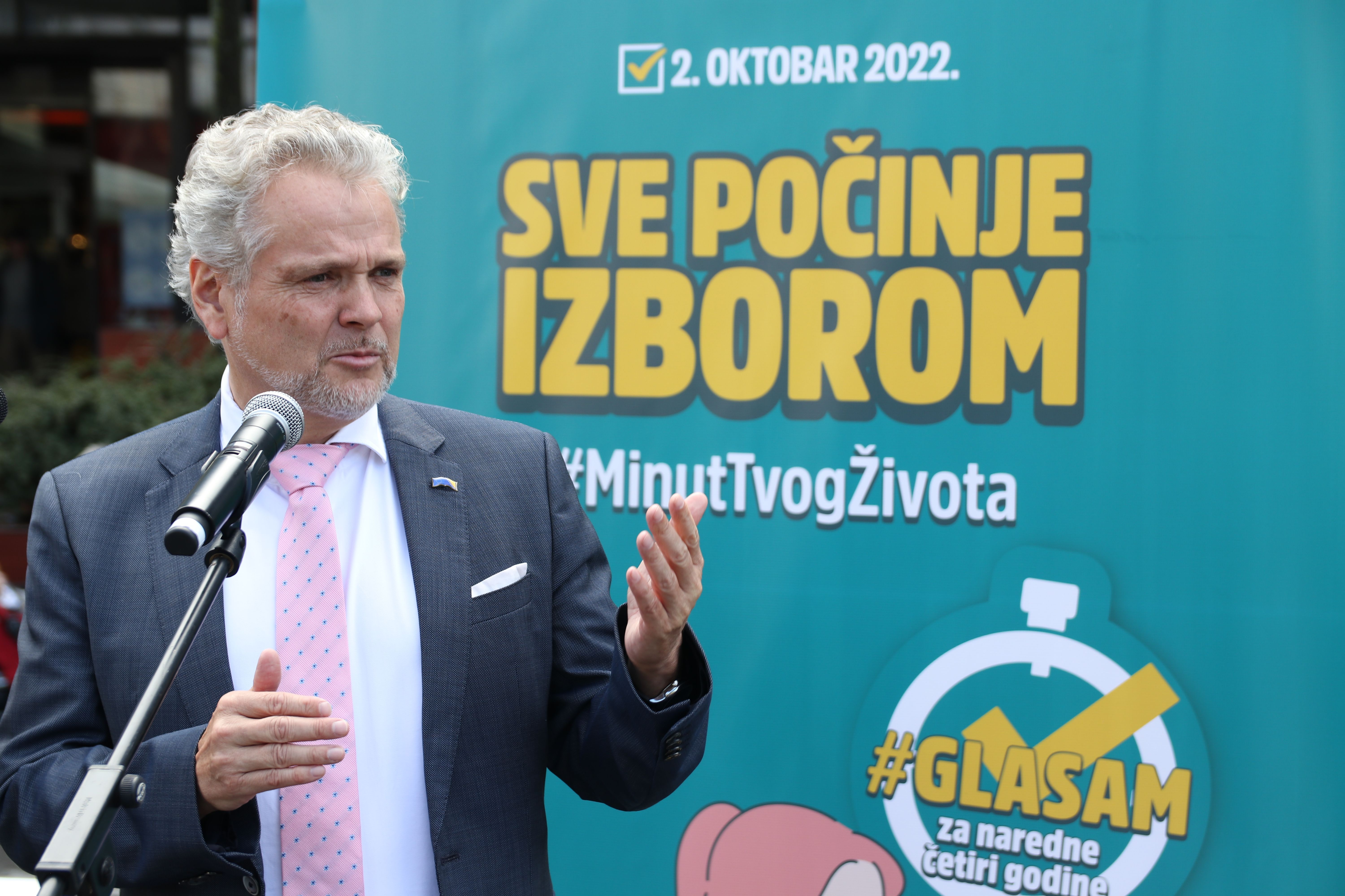 Sattler pozvao bh. građane da na izborima iskoriste svoje demokratsko pravo
