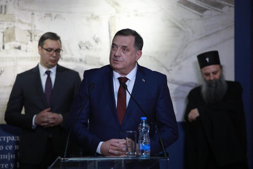 Dodik, Vučić i Porfirije koketirali s granicama i jedinstvenom državom, reagirali Amerikanci