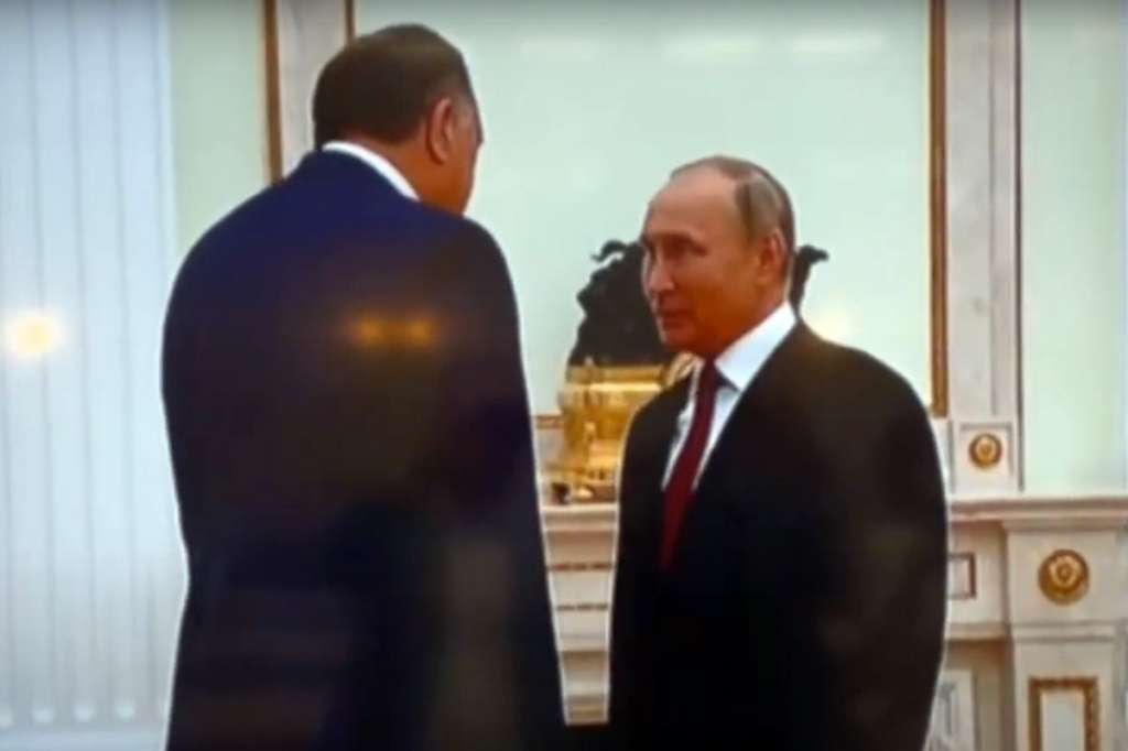 Dodik se sastao s Putinom u Moskvi
