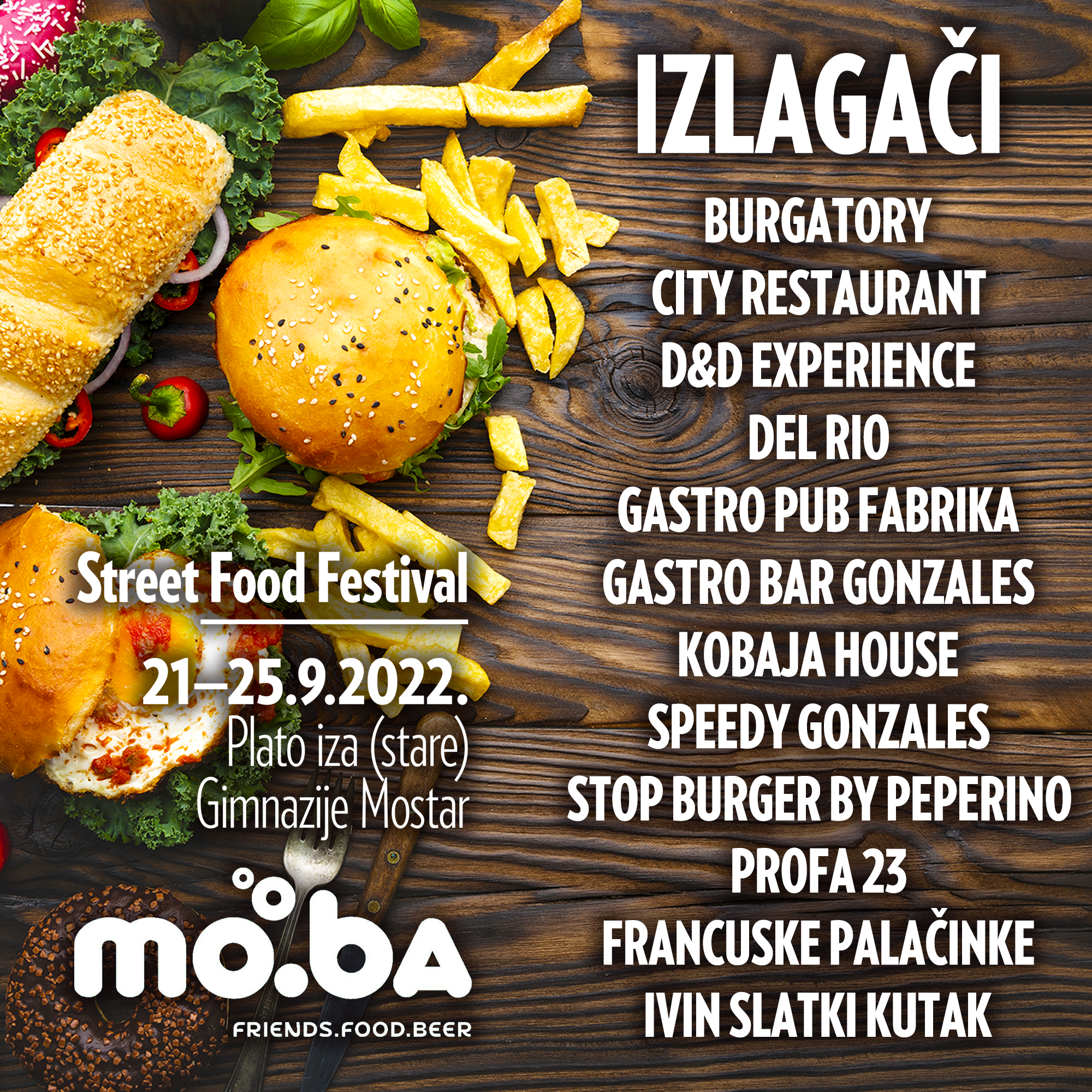 Gastro priče koje vas čekaju na prvom street food festivalu u Mostaru