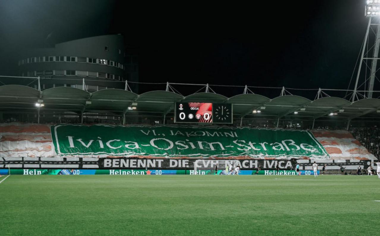 Ulaz na stadion u Grazu nazvan po Ivici Osimu