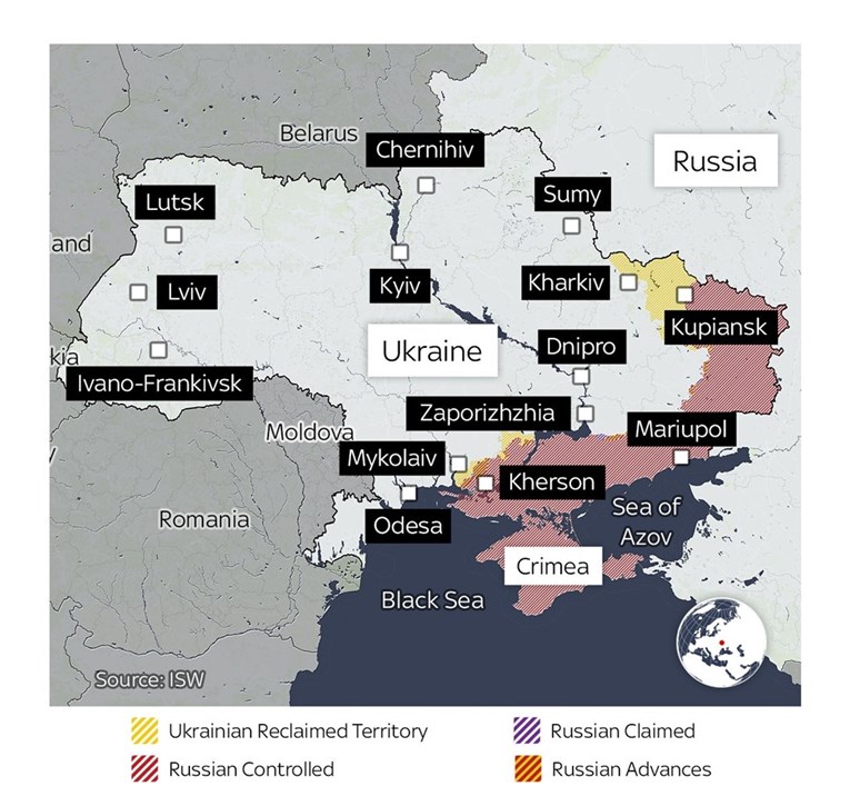 Ukrajinci izbili na rusku granicu! Putin smijenio generala!