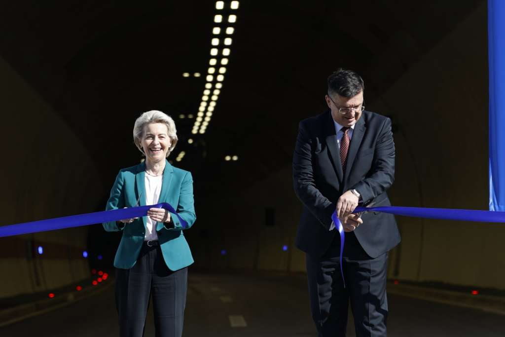 Ursula von der Leyen otvorila tunel Ivan