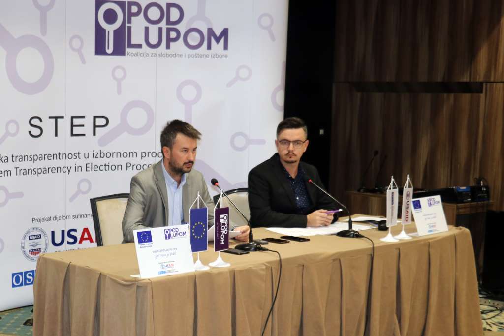 Pravni tim Koalicije 'Pod lupom' obradio 91 slučaj težeg kršenja izbornih pravila