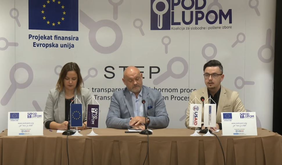 Koalicija Pod lupom napravila presjek: Ovo su uočene nepravilnosti