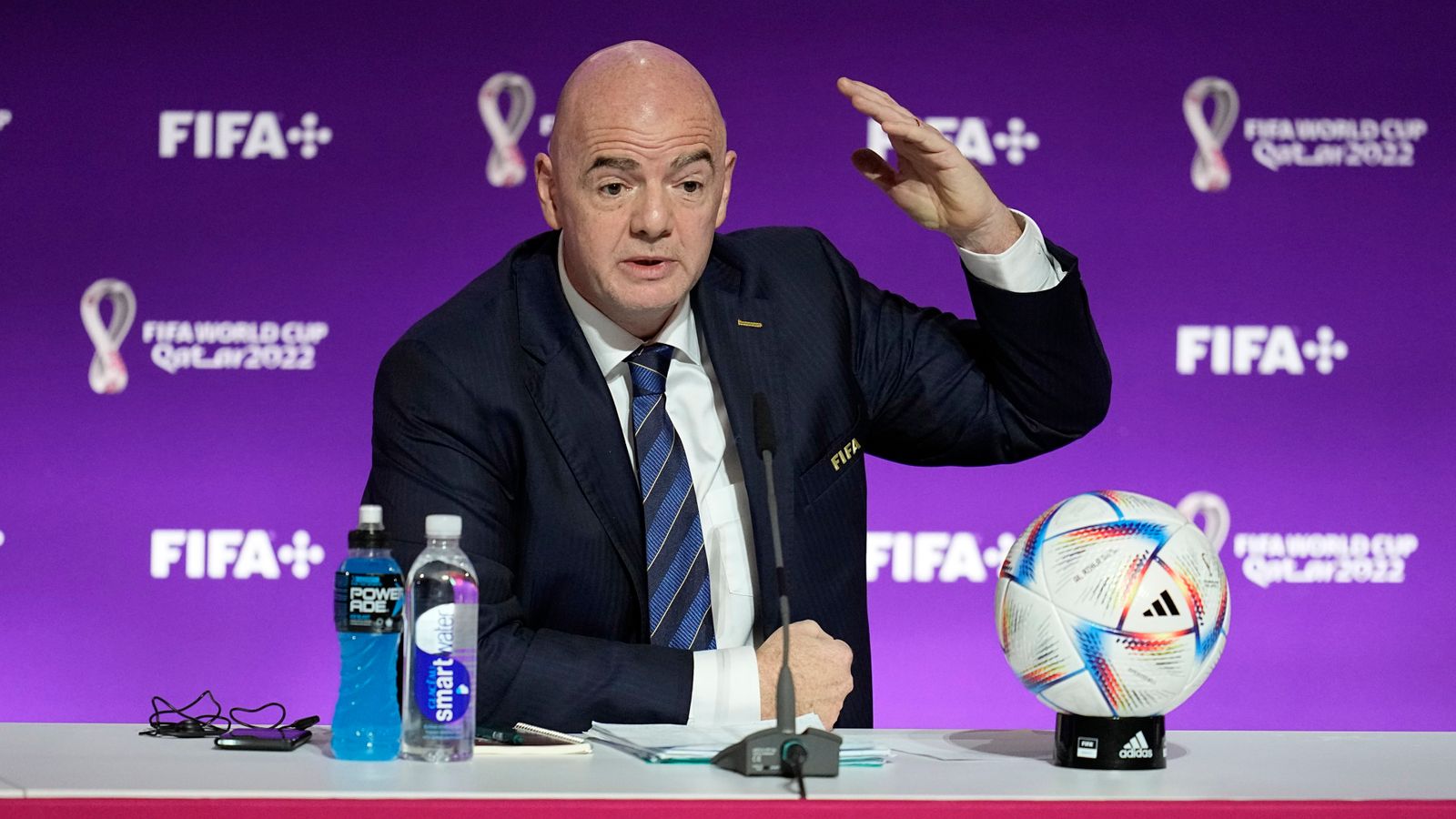 INFANTINO: Oni koji kritiziraju Svjetsko prvenstvo su licemjeri