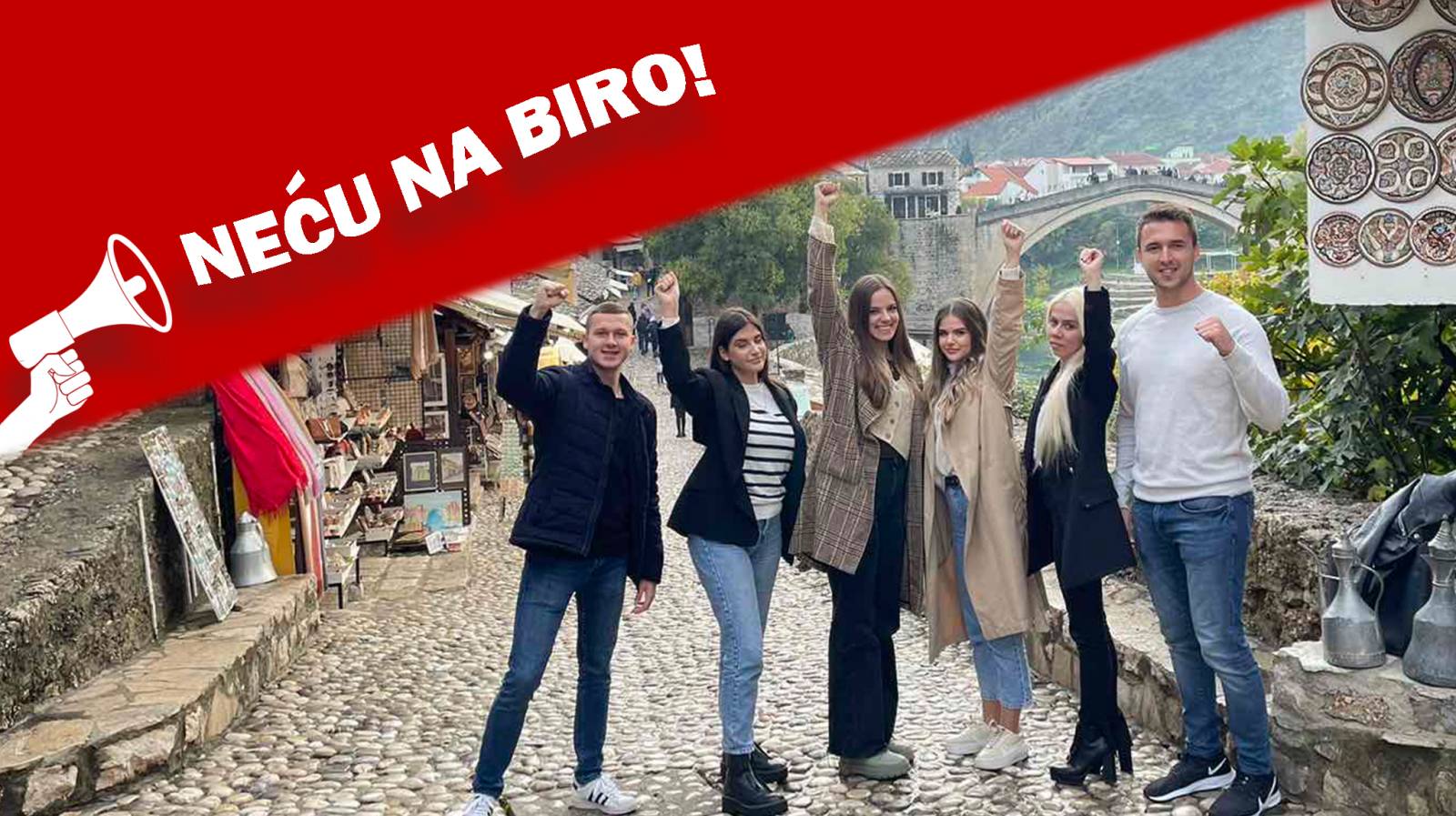 NEĆU NA BIRO! VOLIM SVOJU ZEMLJU, I OSTAJEM OVDJE!