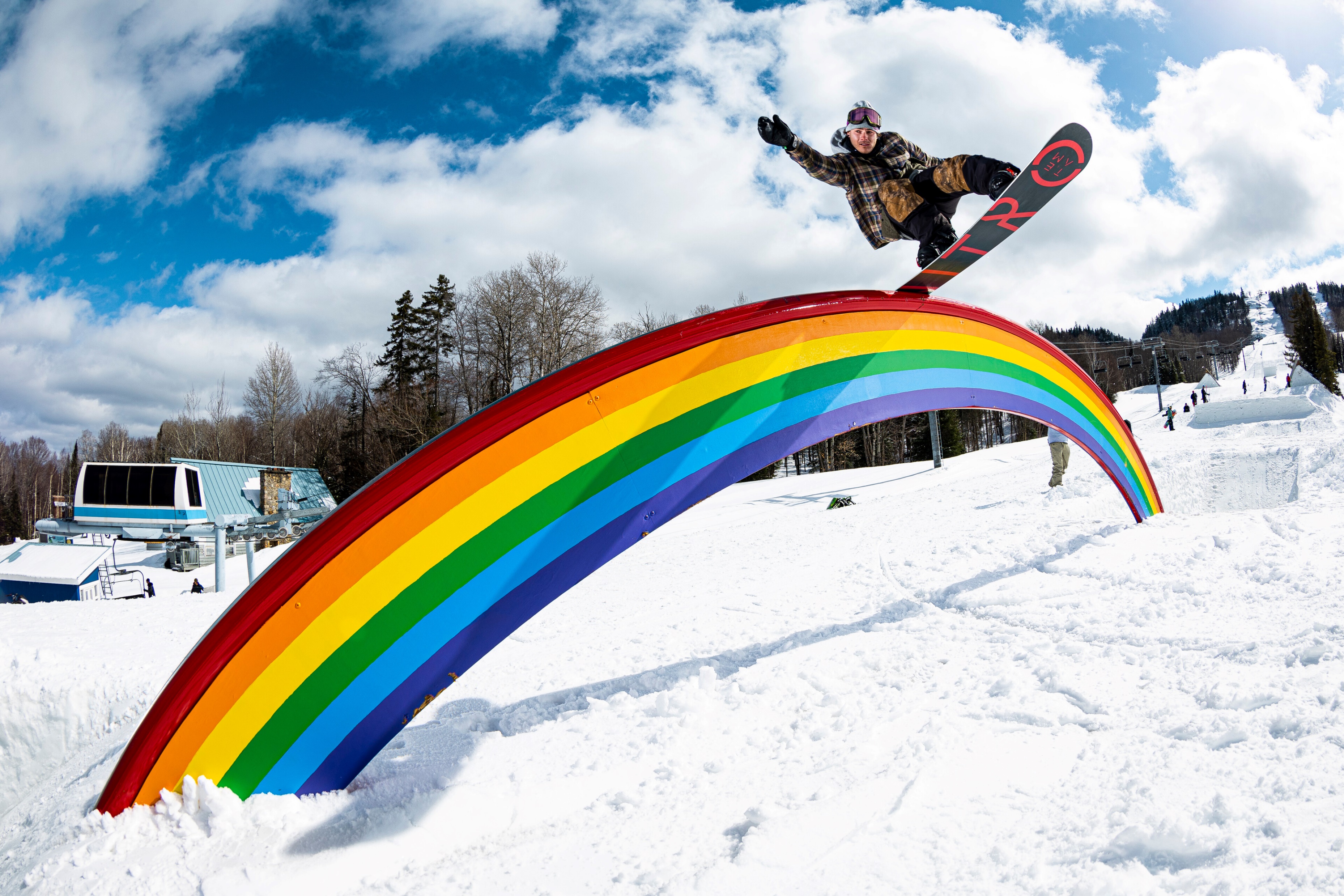 Seb Toutant: snowboardom preko 22 prepreke u jednom kadru