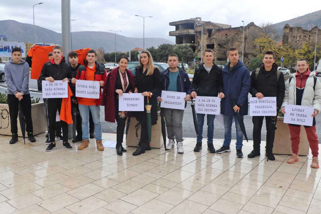 Mladi Mostarci podigli svoj glas protiv nasilja