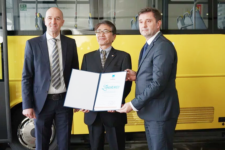 Vlada Japana donirala autobus Gradu Mostaru