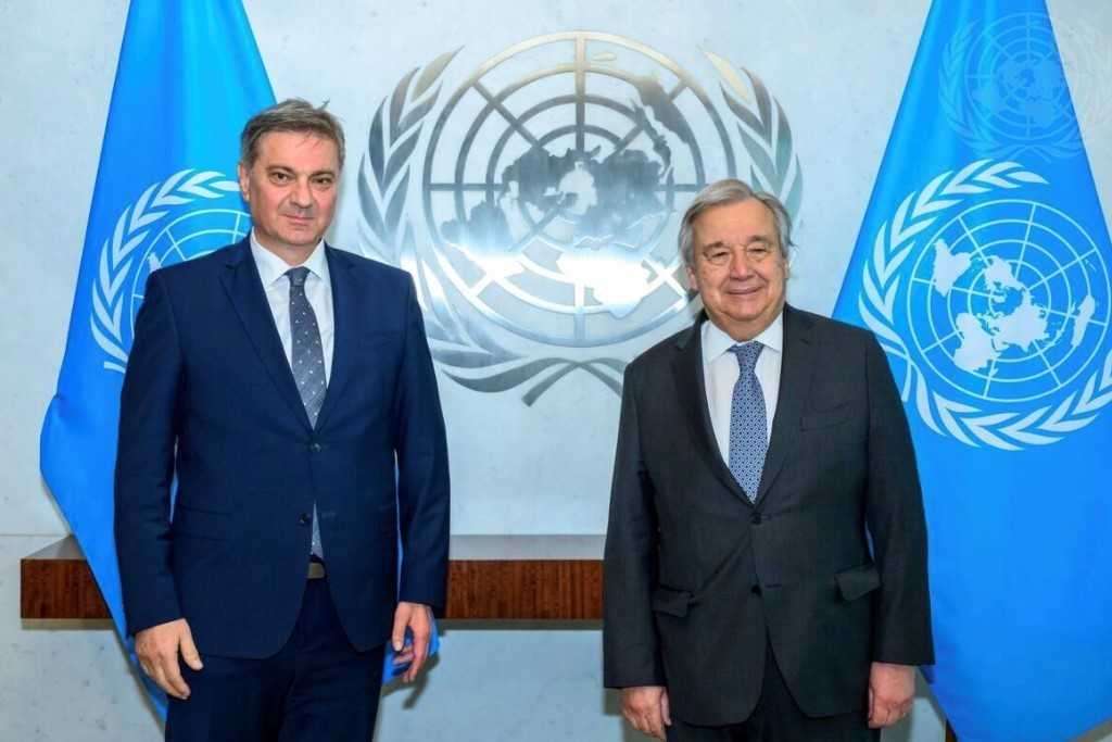 Zvizdić - Guterres: UN prati i snažno podržava euroatlantski put BiH