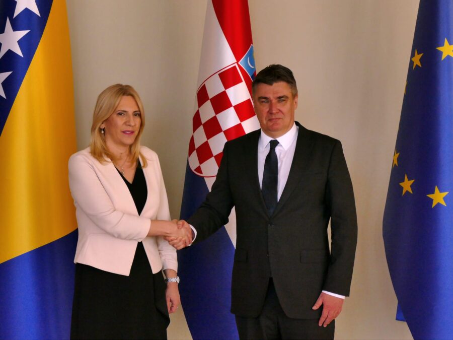 Cvijanović i Milanović u Zagrebu: “Dobrodošao i Bećirović, ali drugi formati ne”