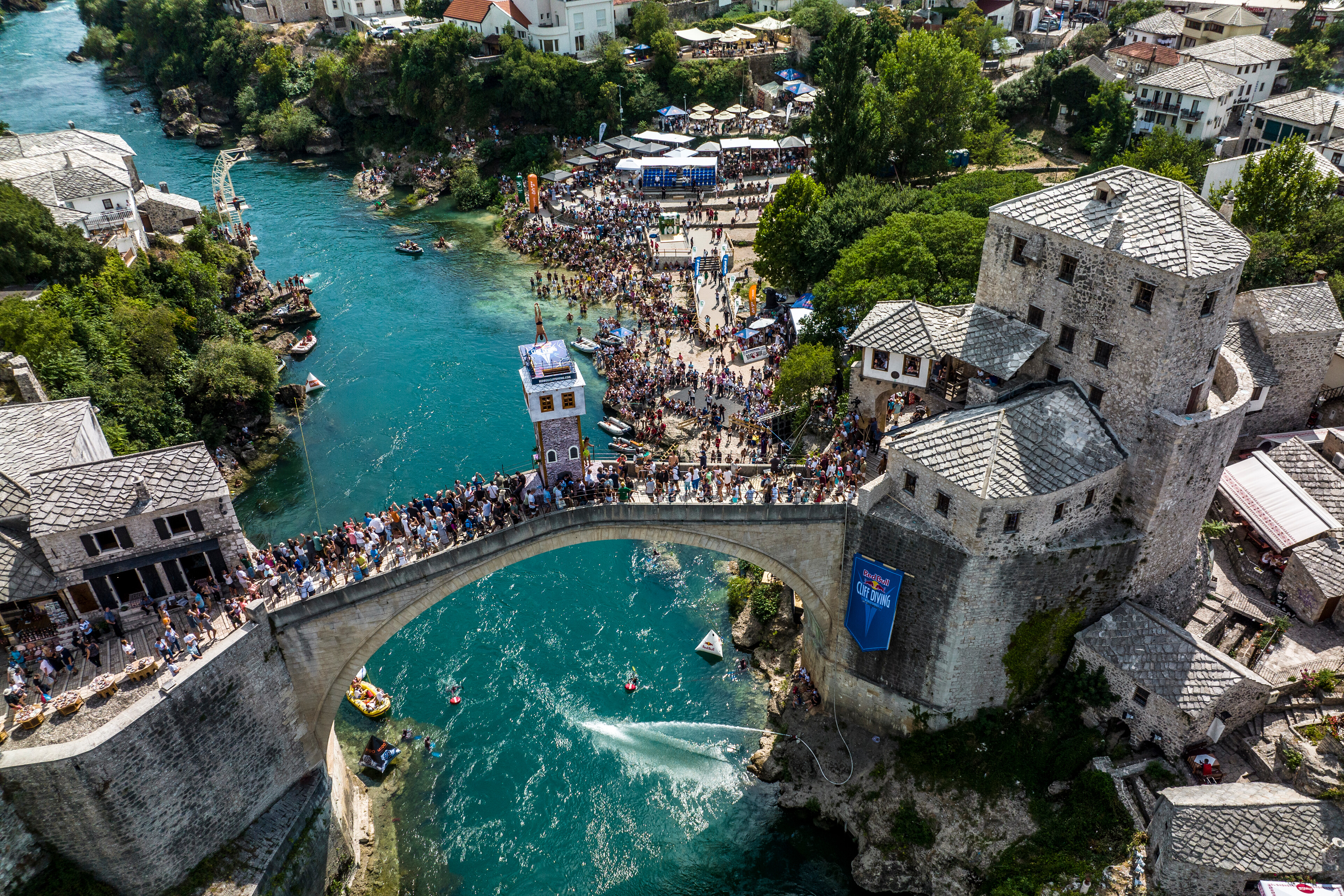 Red Bull Cliff Diving ponovo na Starom mostu