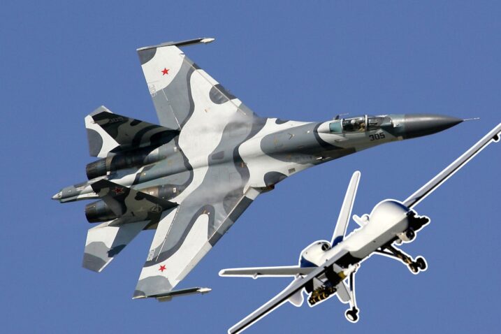 Ruski borbeni avion sudario se sa američkim dronom iznad Crnog mora