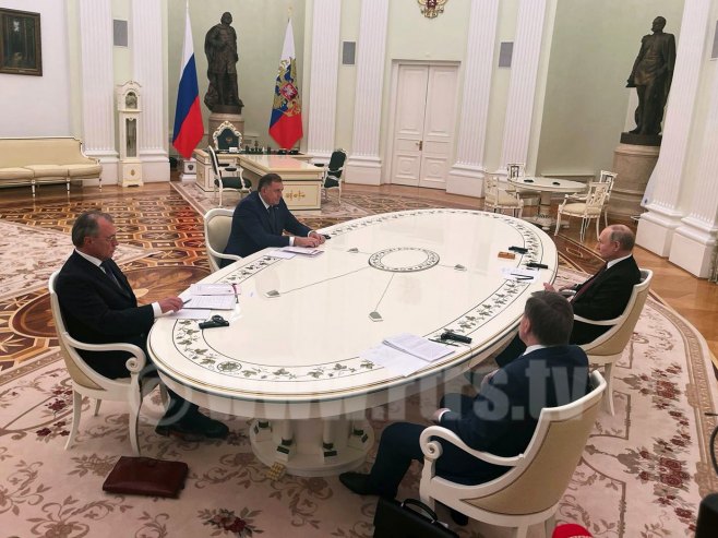 Dodik se sastao s Putinom (VIDEO)