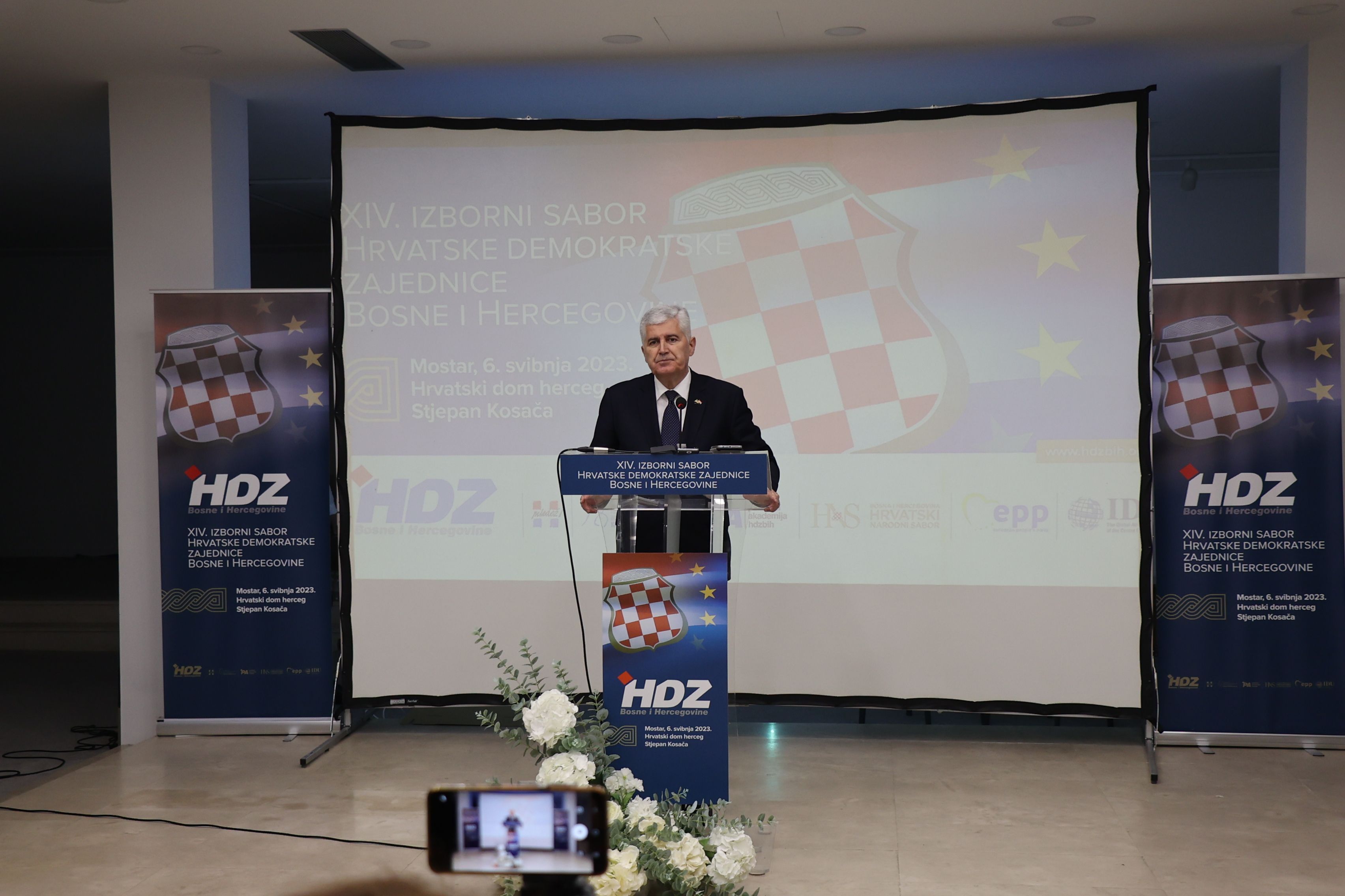 Završen XIV. izborni Sabor HDZ-a BiH; Čović uvjerenja da postoji energija za budućnost (VIDEO)