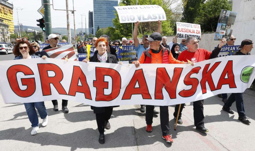 Održani protesti u organizaciji Udruženja 'ReSTART'