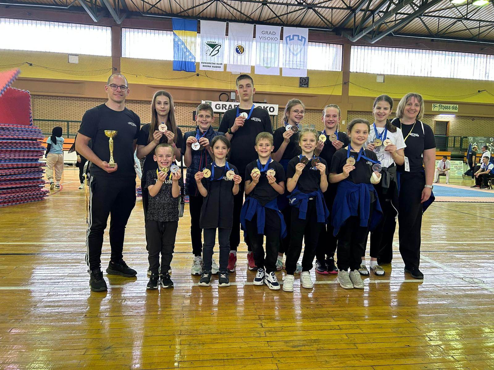 Mostarski Taekwondo klub Cro Star odličan na Bosna Rudar Openu