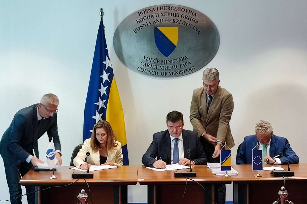 Potpisana tri ugovora o grantu EU između BiH i EBRD-a