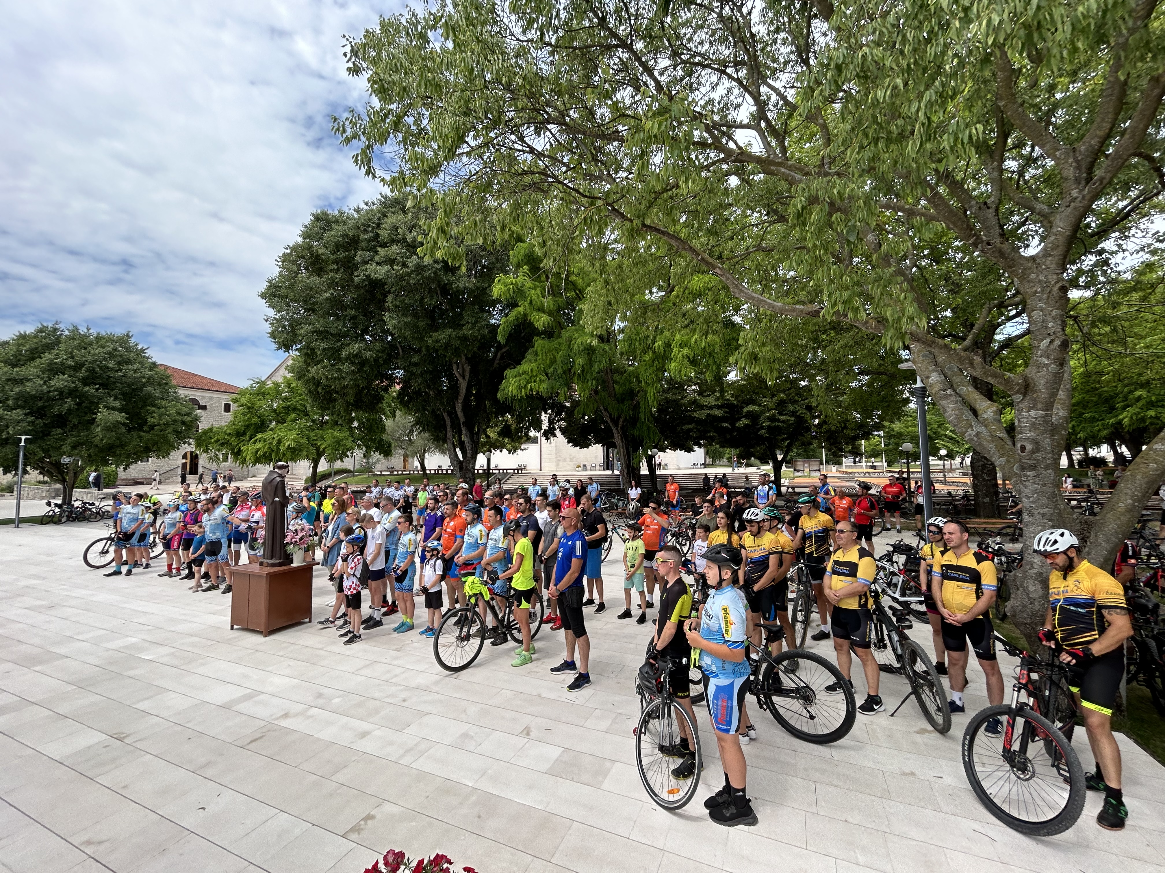 Održano 15. biciklističko hodočašće u čast svetog Ante