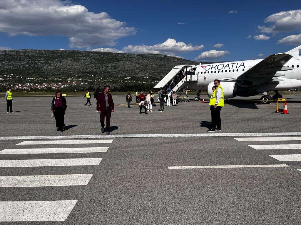 Mostarski aerodrom u svibnju zabilježio porast broja putnika