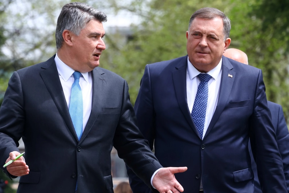Dodik i Milanović na istom popisu