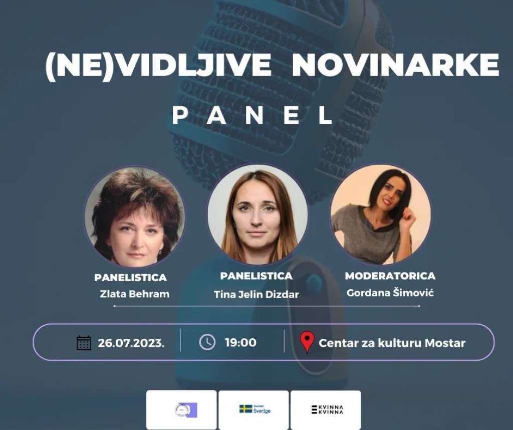 U Mostaru panel diskusija o (ne)vidljivim novinarkama