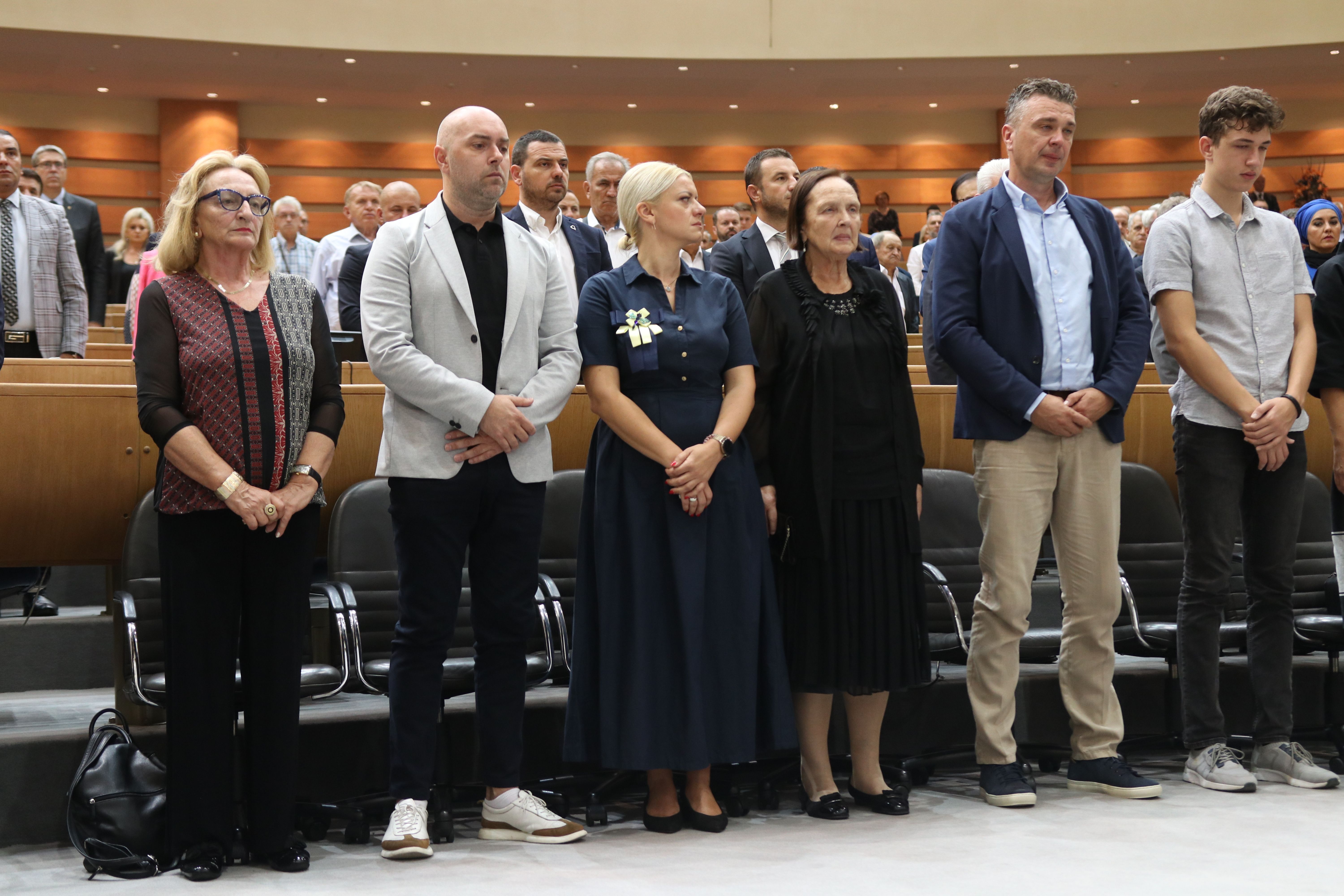Komemoracija povodom smrti Beriza Belkića održana u sjedištu Parlamentarne skupštine BiH (VIDEO)