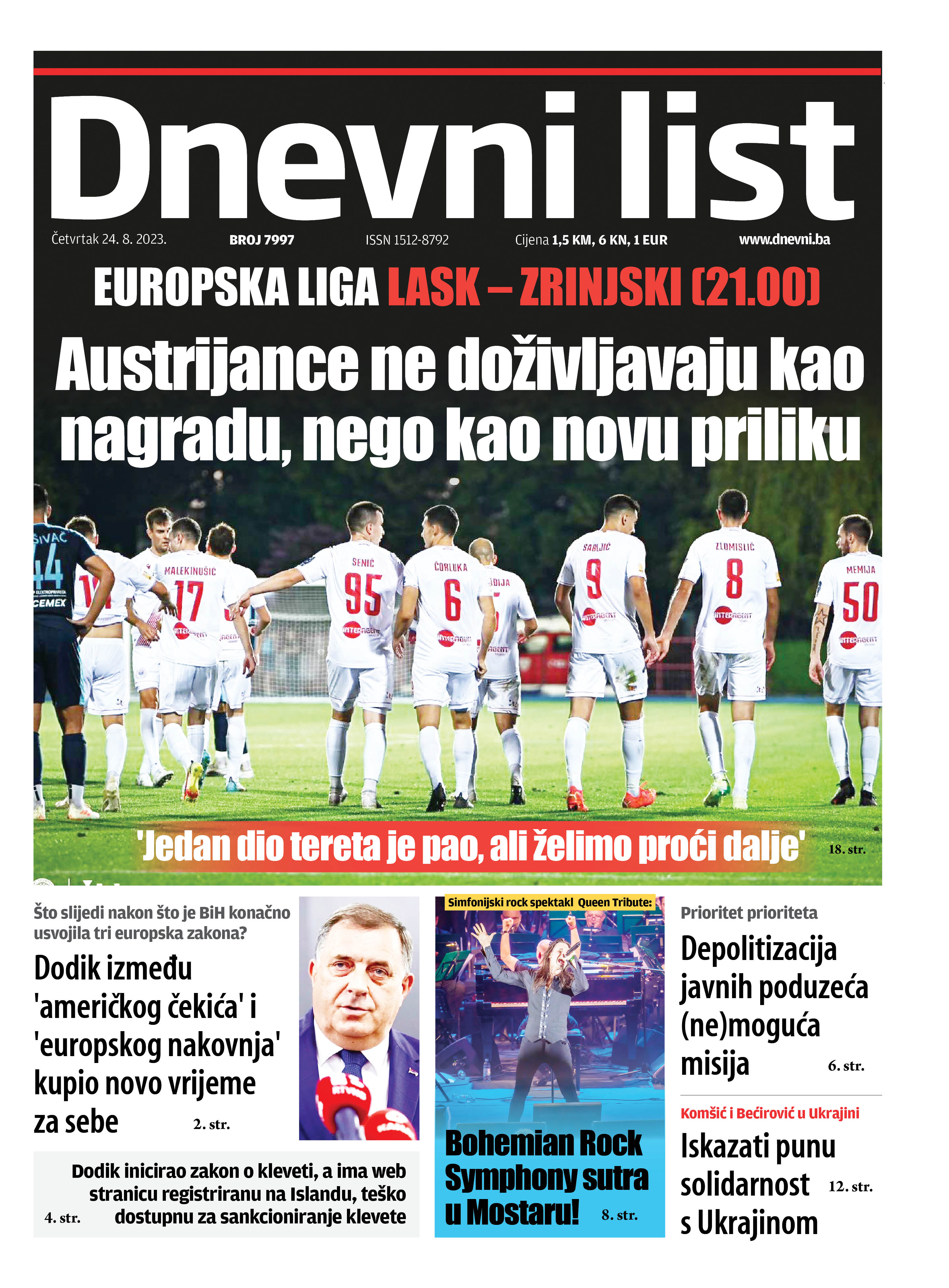 U novom broju donosimo...