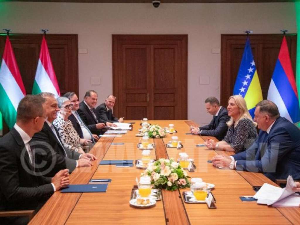 Cvijanović i Dodik razgovarali s Orbanom