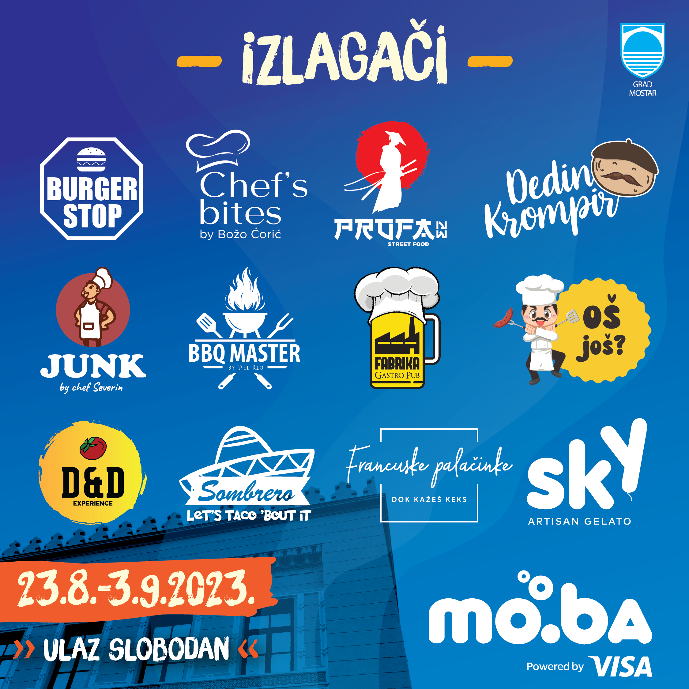 <strong>Jela svjetske i tradicionalne kuhinje na drugom Moba Street Food Festivalu u Mostaru</strong>